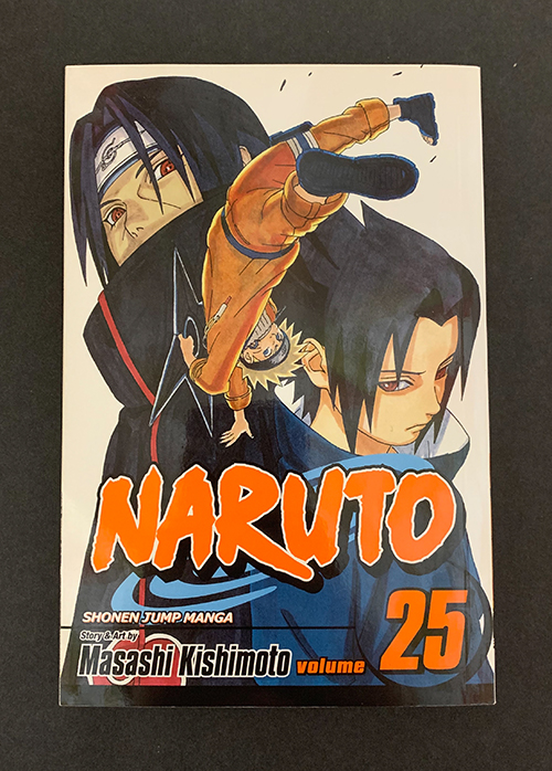 Naruto cover volume 25
