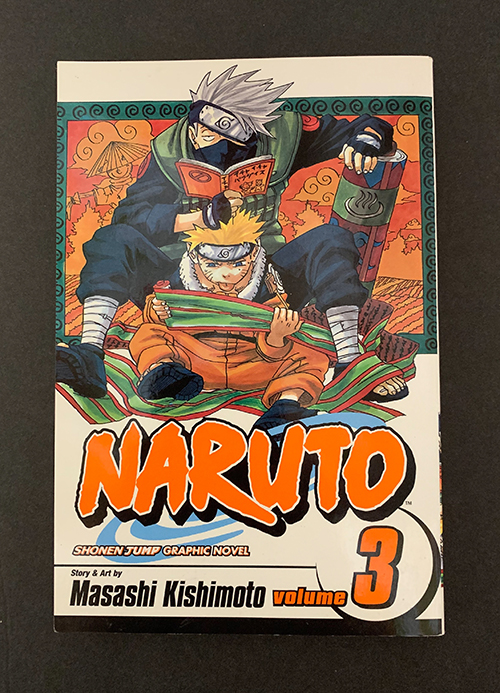 Naruto cover volume 3