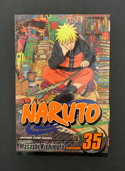 Naruto cover volume 35