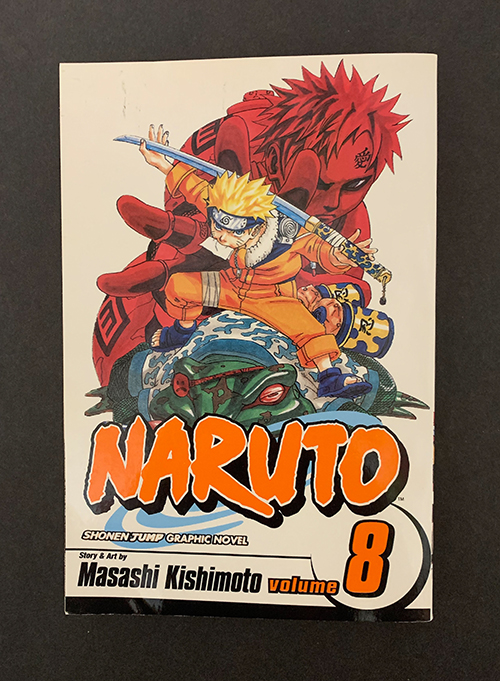 Naruto cover volume 8