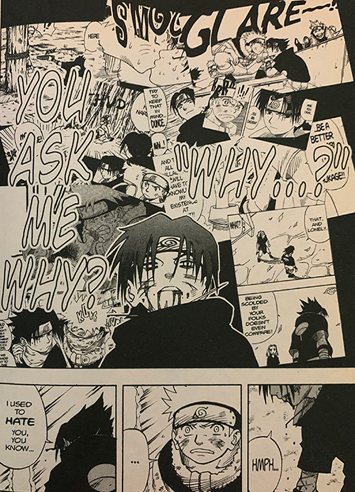 Inside of Naruto Volume 3