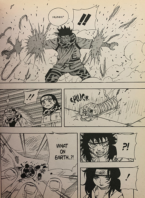 Inside of Naruto Volume 8